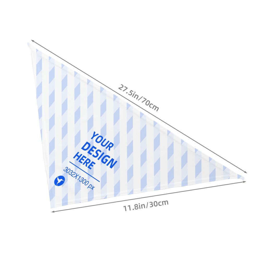 Pet Cat And Dog Decorative Triangle Scarf