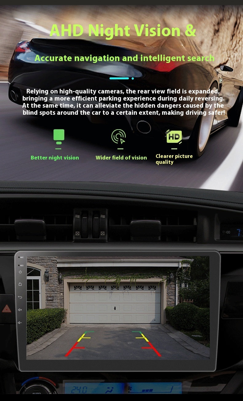 9-inch A Universal Machine Android Auto Car Central Control Large Screen