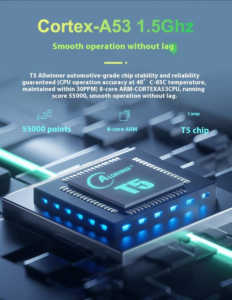 9-inch A Universal Machine Android Auto Car Central Control Large Screen