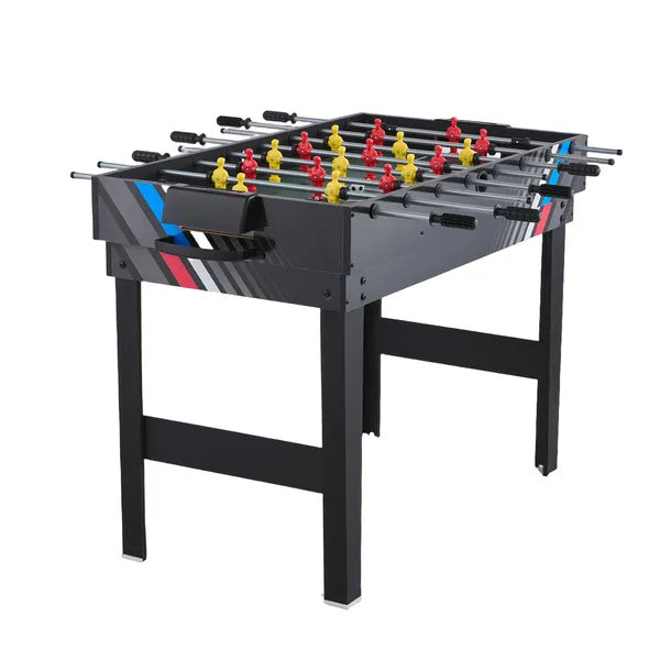 4-in-1 Combo Game Table Set, Air Hockey Table, Multi Combination Table With Air Hockey, Pool Billiard, Foosball, Ping Pong, Pushers & Pucks, Sports Arcade Table For Family Game Room Office