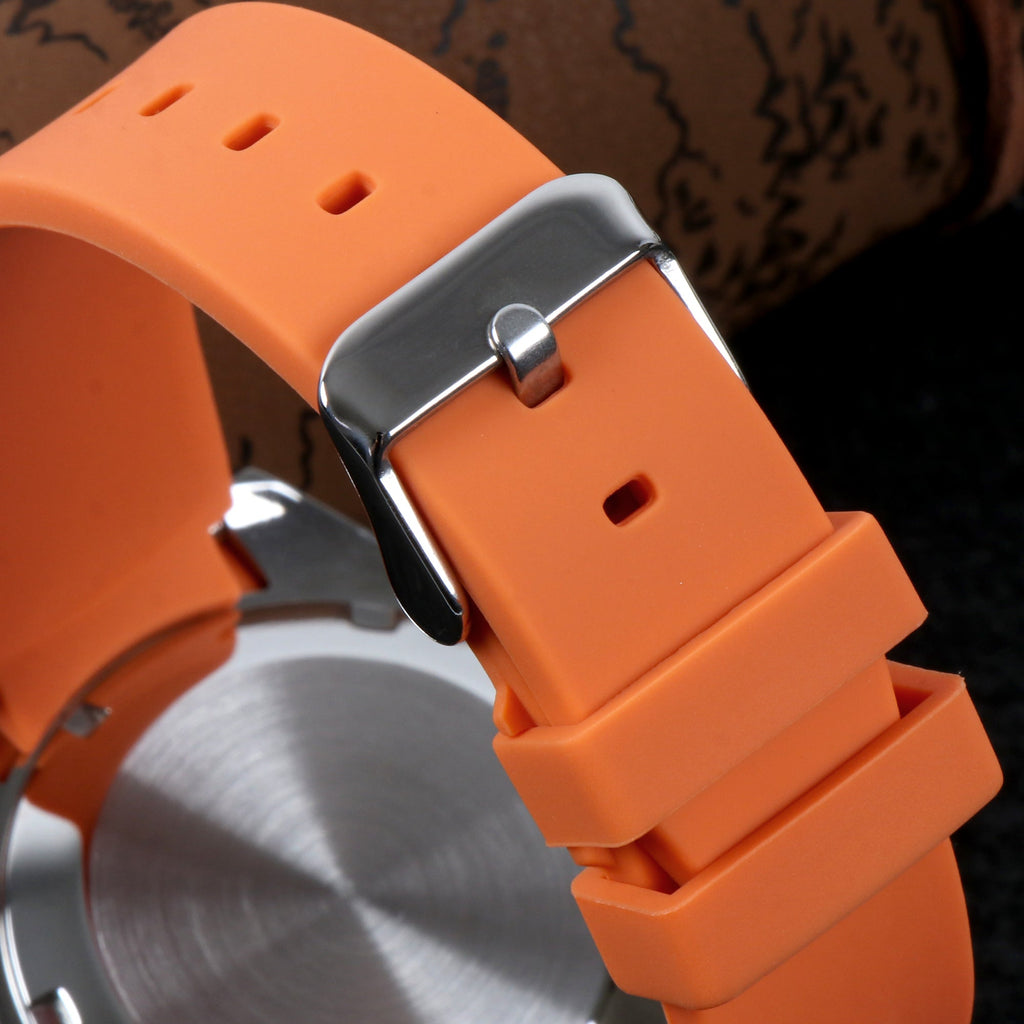 Custom Seiko Mod Orange Speed Watch
