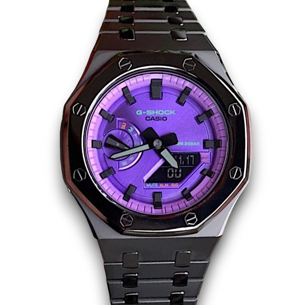 Custom G-SHOCK Oaktic Purple Mod