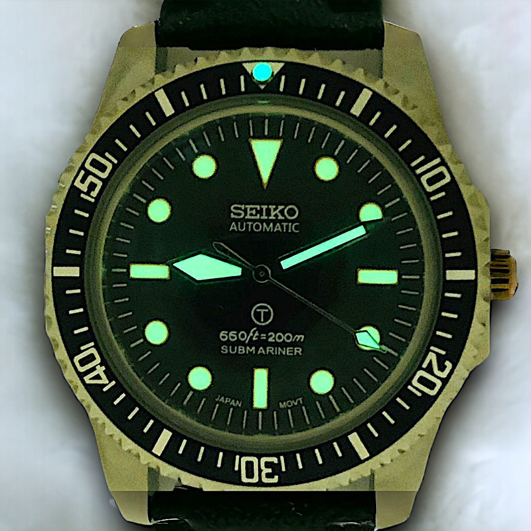 Custom Seiko Milsub Vintage Mod