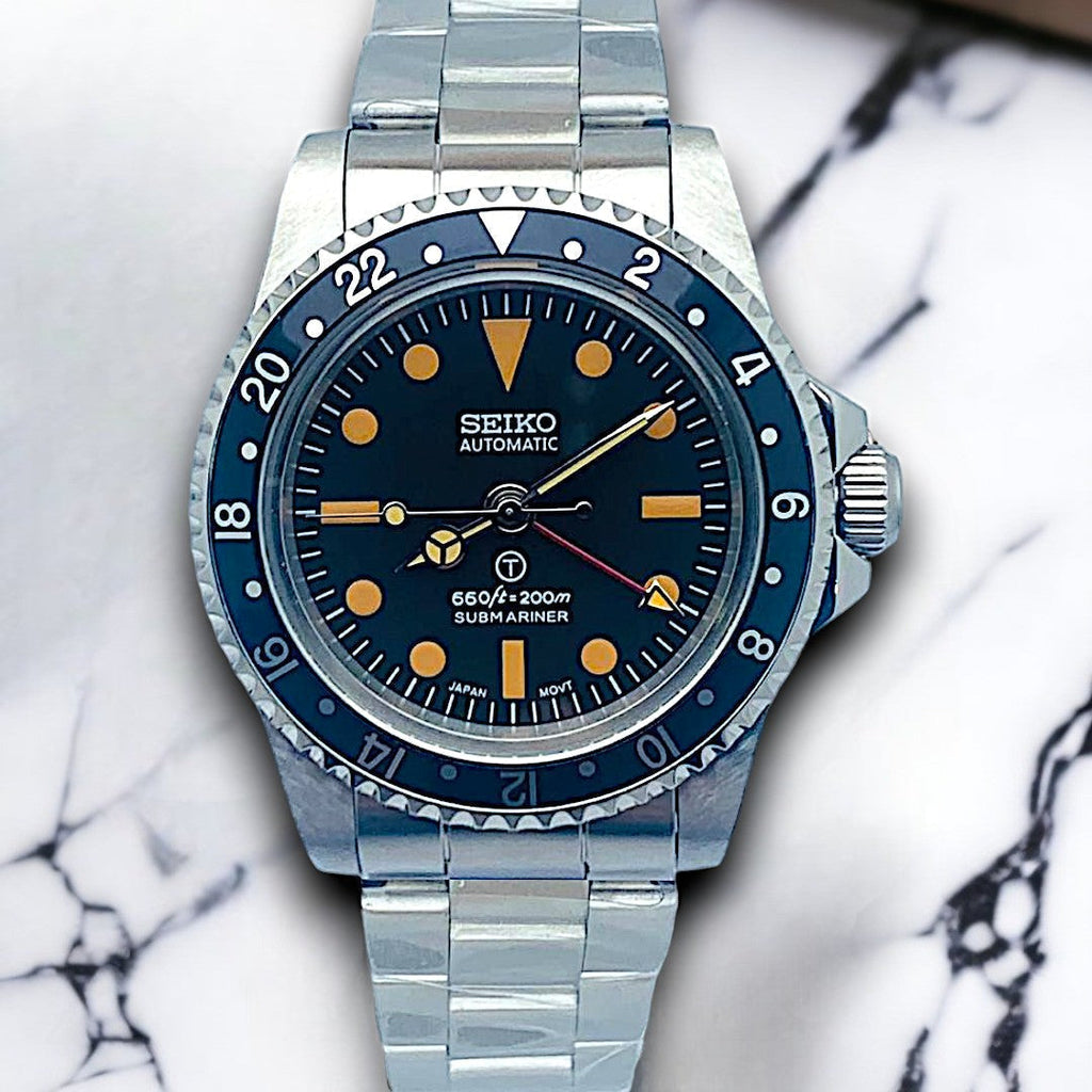 Custom Seiko Milsub Vintage Mod