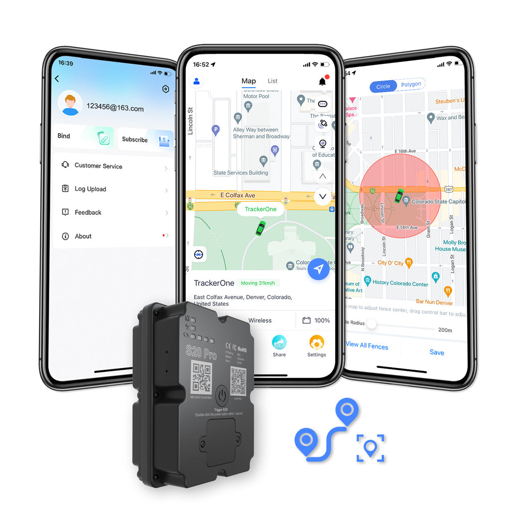Long Battery 4G GPS Vehicle Tracker - Up To 30 Days Standby, Real-Time Tracking, Magnetic & Waterproof, Subscription Required