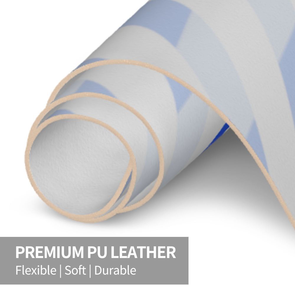 17x35in Horizontal Oversized Leather Waterproof Keyboard Pad