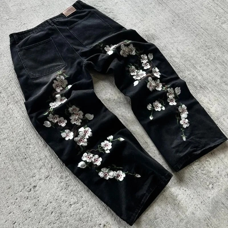 American Retro Street Loose Jeans