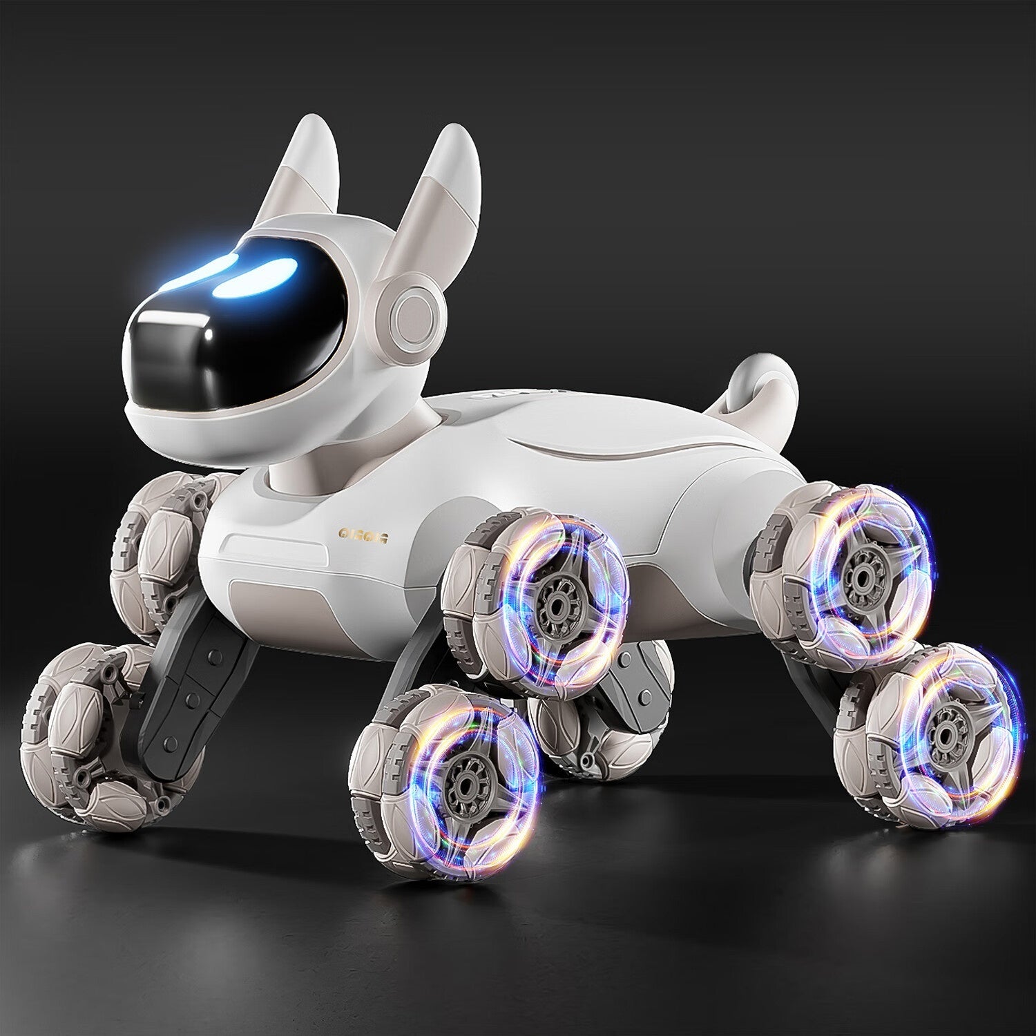 Electric Intelligent Robot Dog Remote Control Car Toy Children's Car Eight Wheels