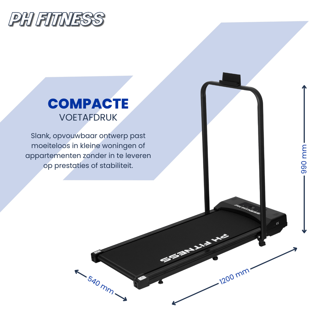 Loopband – 8 km/u - Incline & Handmatige Helling – Zwart of Roze – Walking Pad – Loopband voor Thuis - F1A – Wandelband