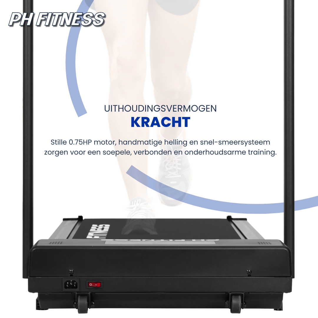 Loopband – 8 km/u - Incline & Handmatige Helling – Zwart of Roze – Walking Pad – Loopband voor Thuis - F1A – Wandelband