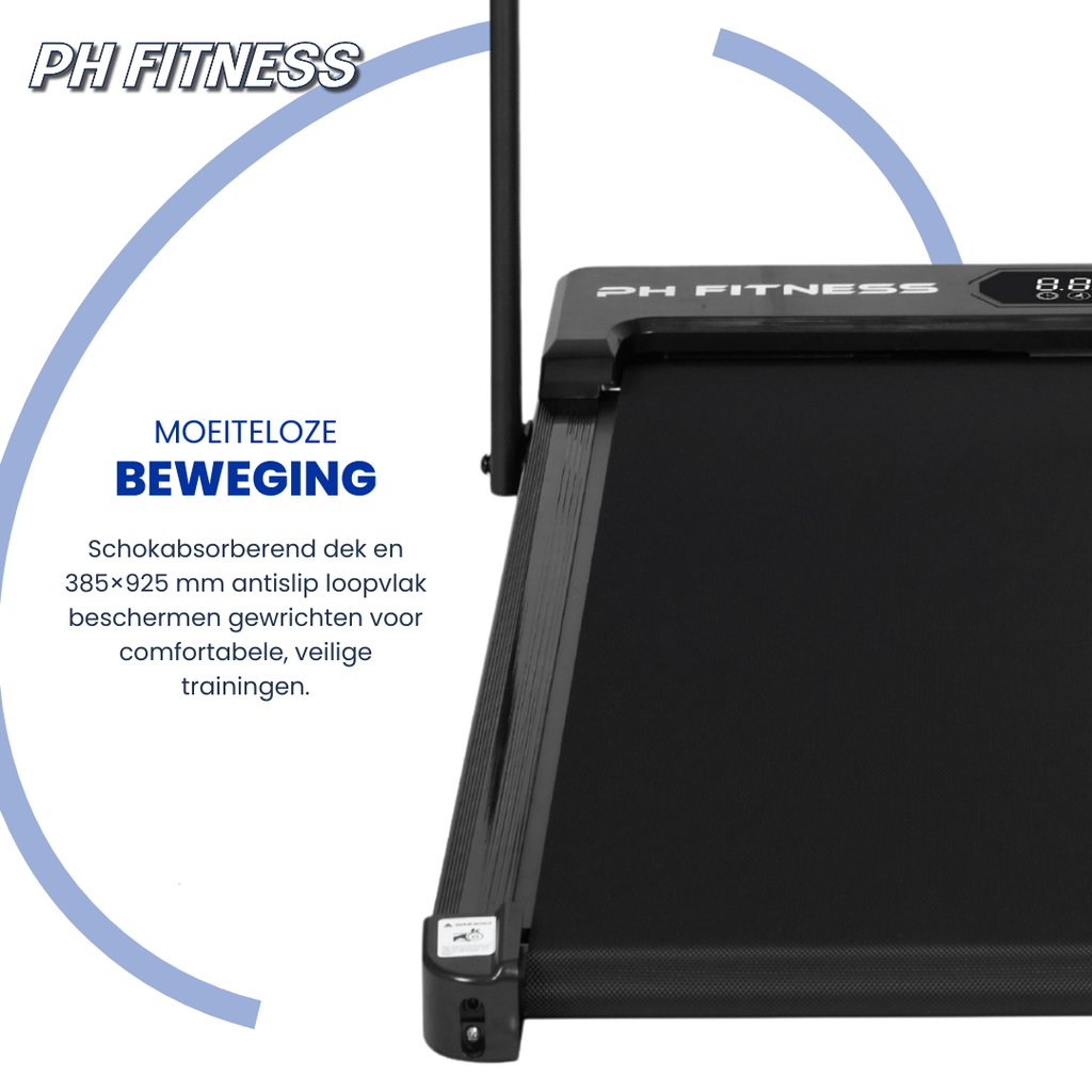 Loopband – 8 km/u – Incline & Handmatige Helling – Opvouwbaar / Inklapbaar – SF1B – Verkrijgbaar in 3 kleuren