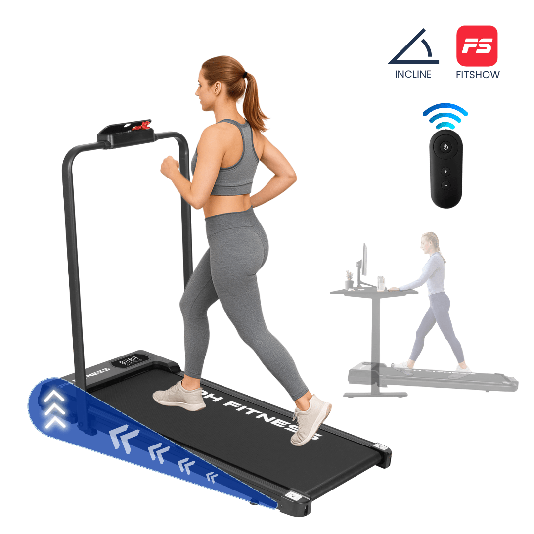 Loopband – 8 km/u – Incline & Handmatige Helling – Opvouwbaar / Inklapbaar – SF1B – Verkrijgbaar in 3 kleuren