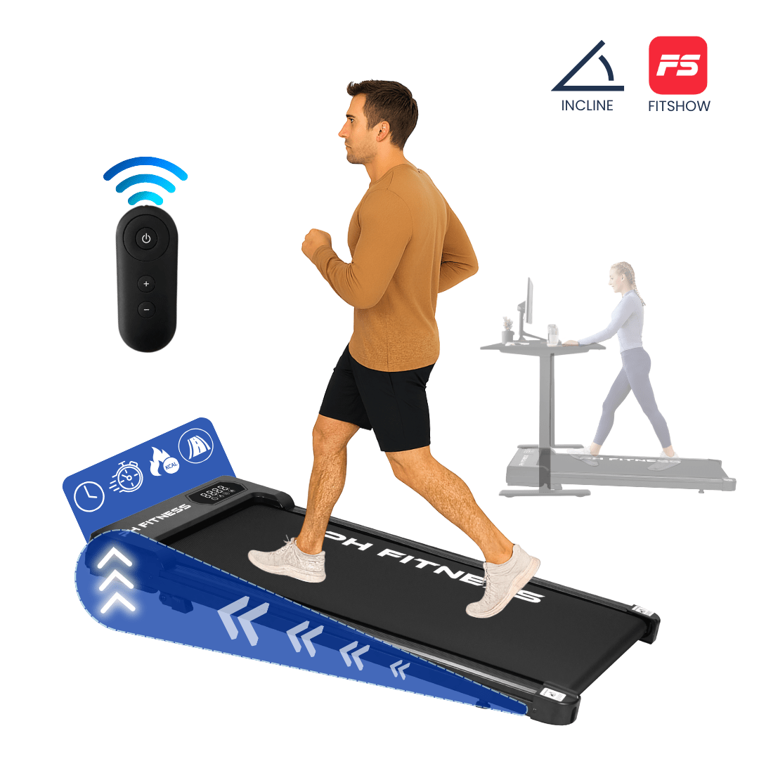 Loopband – 8 km/u – Incline & Handmatige Helling – Opvouwbaar / Inklapbaar – SF1S – Verkrijgbaar in 3 kleuren