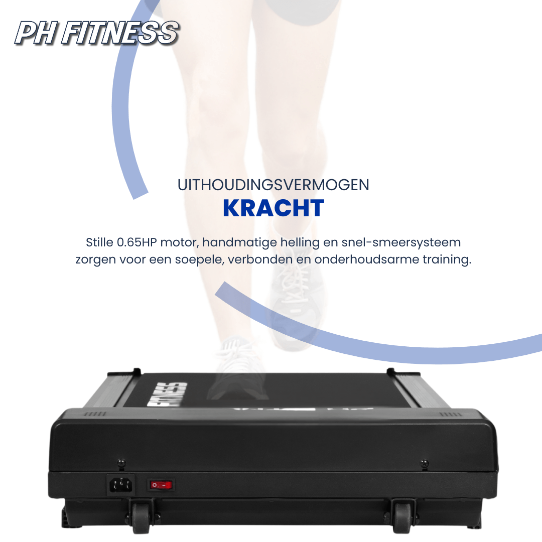 Loopband – 8 km/u – Incline & Handmatige Helling – Opvouwbaar / Inklapbaar – SF1S – Verkrijgbaar in 3 kleuren