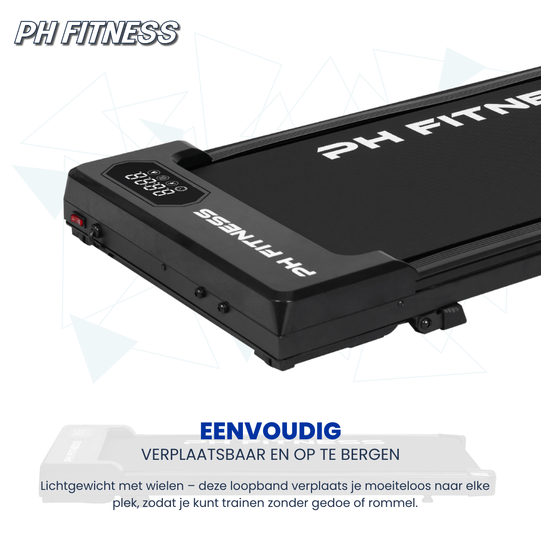 Loopband – 8 km/u – Incline & Handmatige Helling – Opvouwbaar / Inklapbaar – B3 – Verkrijgbaar in 3 kleuren!