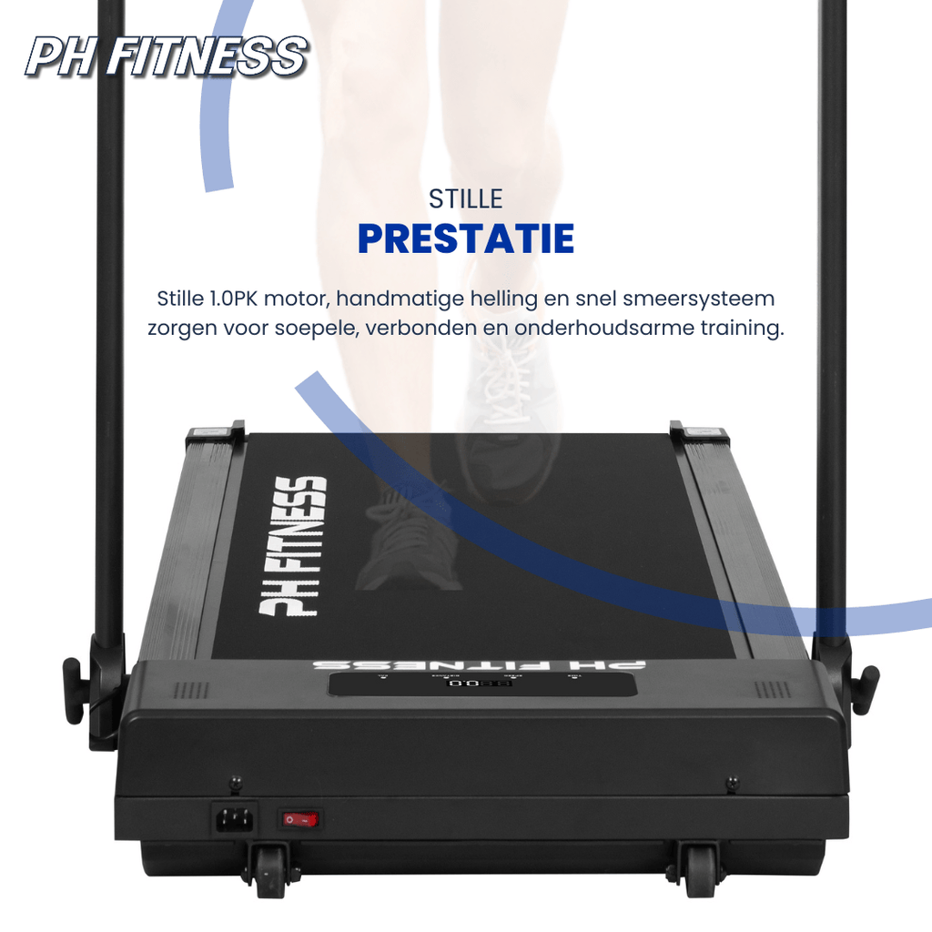 Loopband – Incline & Handmatige Helling - 12km/u – Opvouwbaar / Inklapbaar – F3A – Verkrijgbaar in 3 kleuren