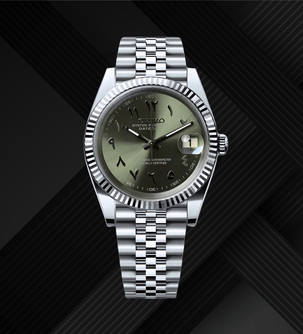 Datejust Mod Arabic Olive Green